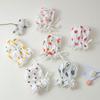 Sweet Spring & Autumn Flower Bucket Hat for Baby Girls