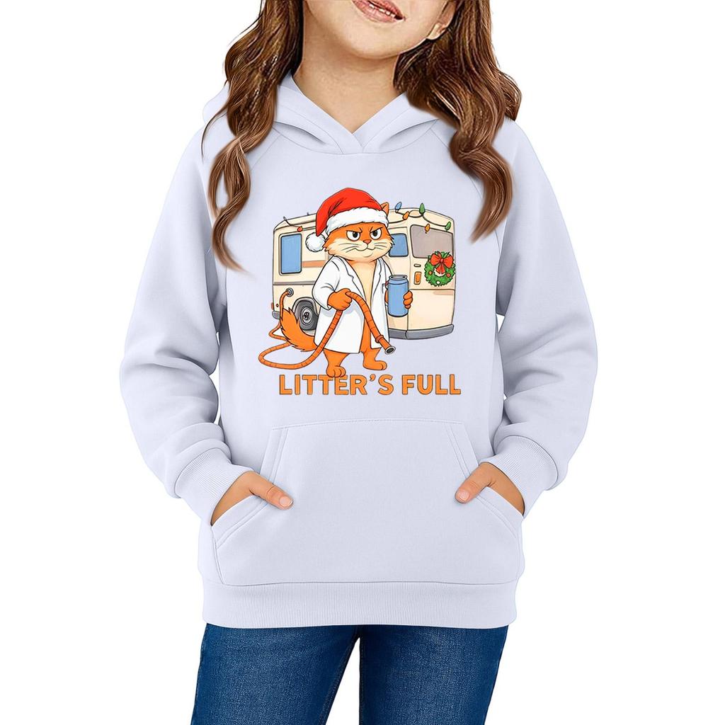 Sweatshirts für Teenager-Mädchen, Kapuzenpullover, langärmelig, mit Kordelzug, süßer, übergroßer Kapuzenpullover