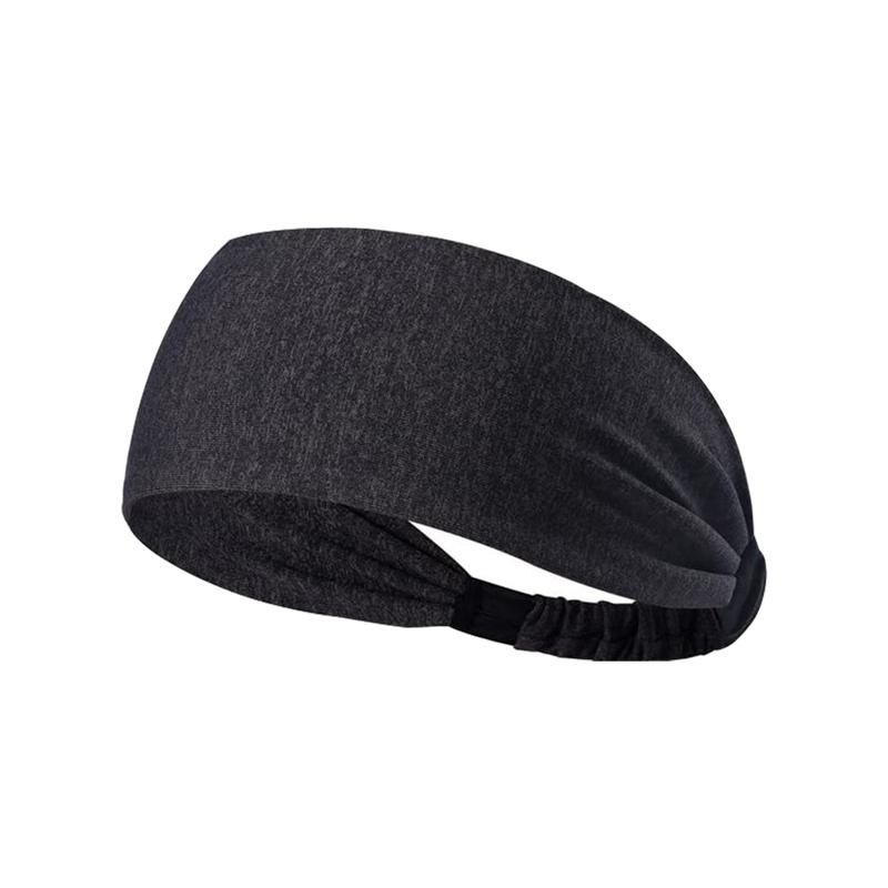 1 PC Nonslip Elastic Folds Yoga Hair Bands Fashion Wide Sports  Summer Stretch SweatBand Headband Running Accessories
