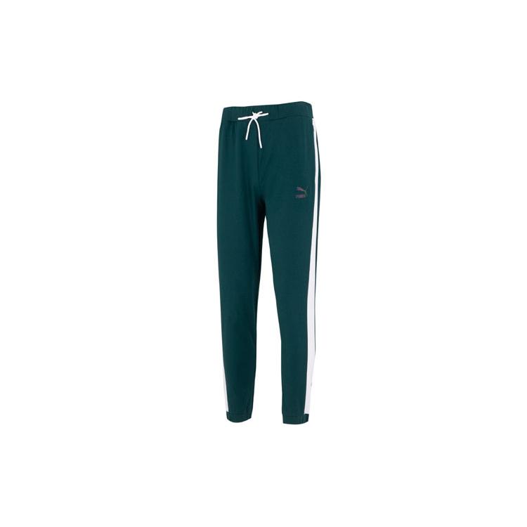 Puma New Suit Knitted Sweatpants Unisex Ocean Green 538837-38