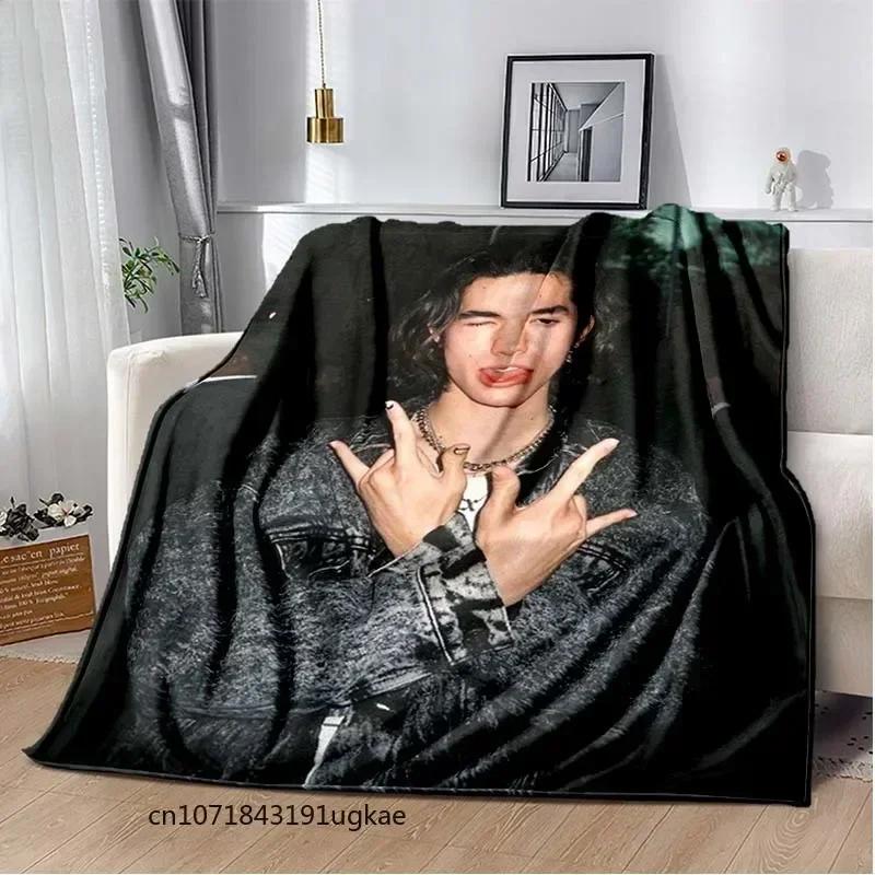 Conan Gray Poster Thin Blanket,POP Singer Posters Printed Soft Warm Flannel Sofa Bed Bedroom Blankets Home Travel,Decke,frazad