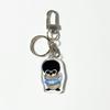 A3B3 Afro Penguin (Acrylic Keyring)