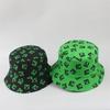 Modny Kapelusz Bucket z Nadrukiem Hip Hop Letnie Męskie Kapelusze Rybackie Kapelusze Damskie Kapelusz Plażowy Unisex Kapelusz Panama Damski
