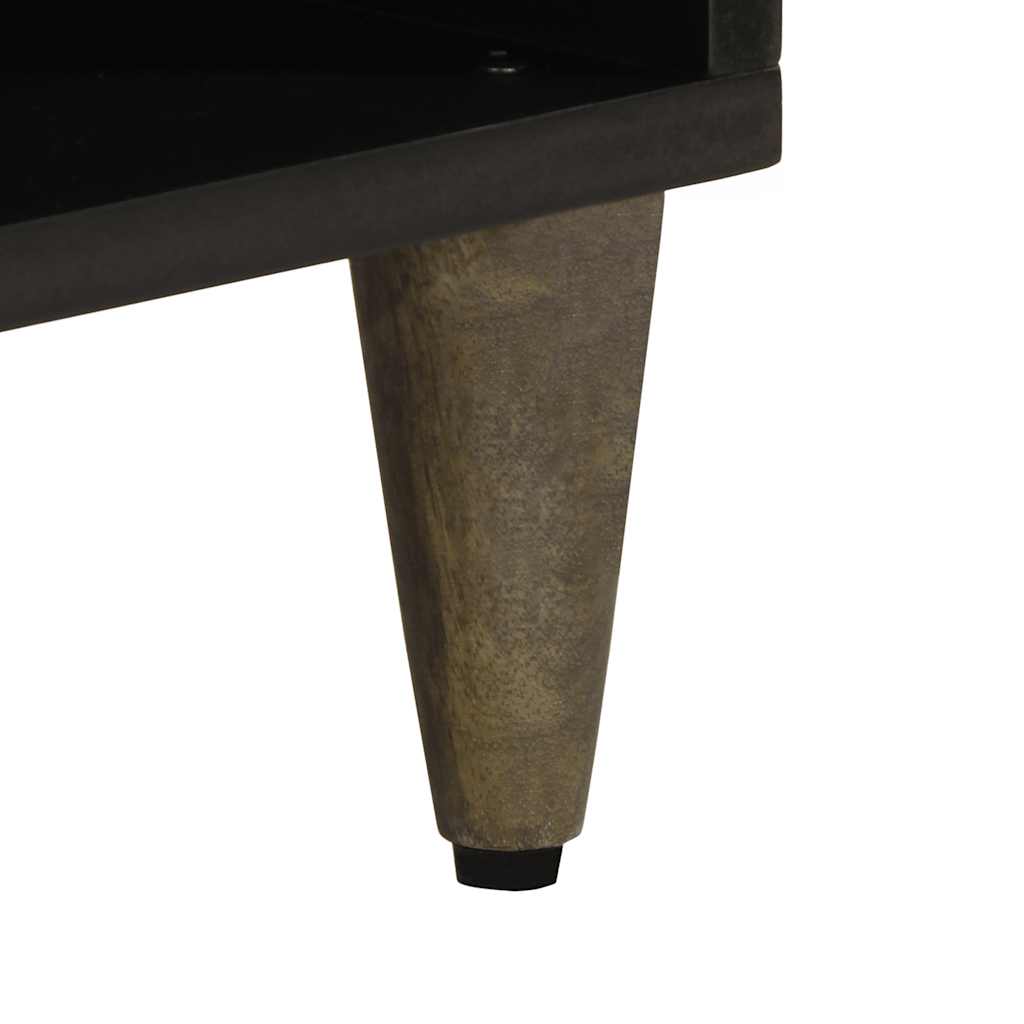 TV Stand 100x33x46 Cm Solid Mango Wood