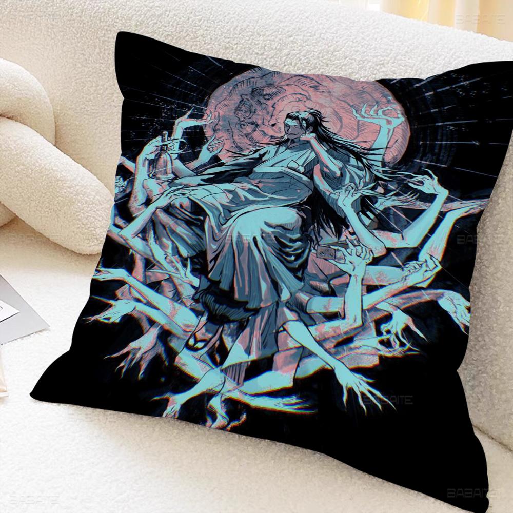 Anime Gojo And Geto Cushion Cover Pillow Cover Decor Pillowcase Printed Cushion Case For Couch