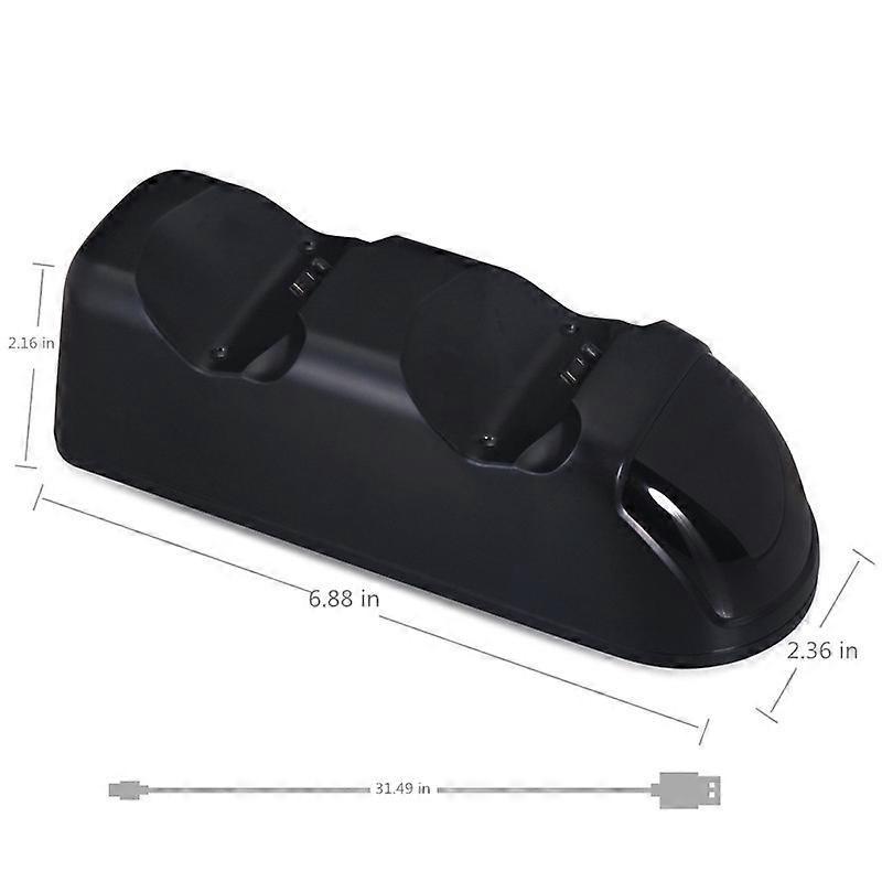 DOBE TP4-889 Charging Dock Dual Stand Charger Base for PS4 PS4 Slim PS4 Pro Dualshock Controller