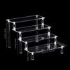 Acrylic Multi-layer Trapezoidal Display Stand for Figures & Jewelry