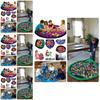 Baby Toy Storage Bag Large Waterproof Play Mat For Travel And Home Organizing