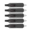 5PCS Waterproof 12V 24V Car Lighter Socket 5A Red LED Car Accessory Plug Male Plug Connector Automotive Application