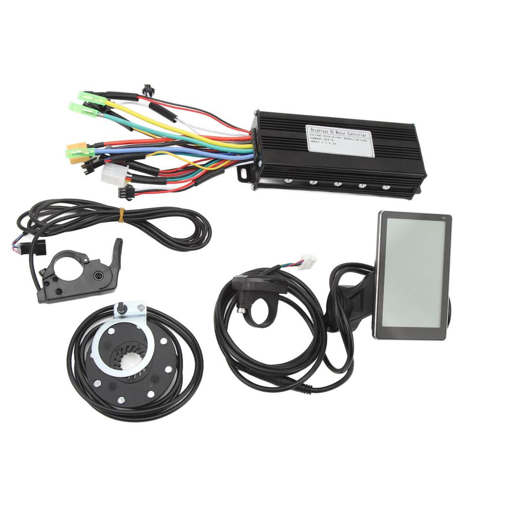 30A Sinewave 3 Modes Motor Controller LCD M5 Display Panel Thumb Throttle Electric Bike Lithium
