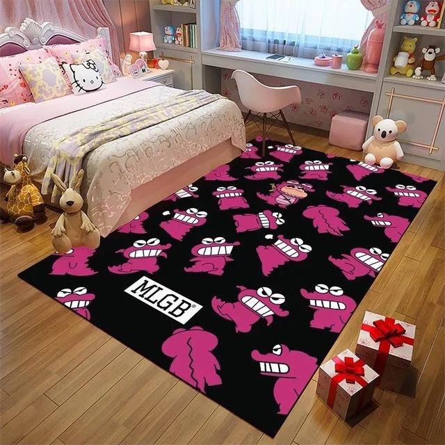 Cartoon Mattress Living Room Floor Mats Home Floor Mats Room Decoration Duckling Carpet Teenage Girls Bedroom Carpet Alfombra