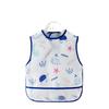 Children's Sleeveless Waterproof Smock Bib with Rice Pocket