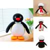 Adorable Pingu Chef Penguin Plush Toy Soft And Cute Penguin Stuffed Animal For Kids