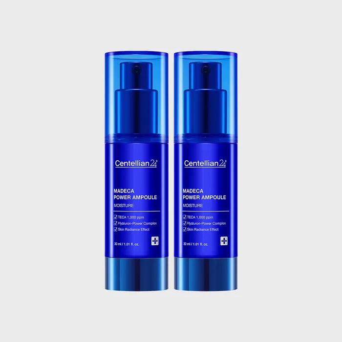 CENTELLIAN24 Madeca Power Ampoule Moisture 30ml 2ea Skin Moisture Glow Care Glow Whitening Wrinkle Improvement Functional TECA Moisturizing