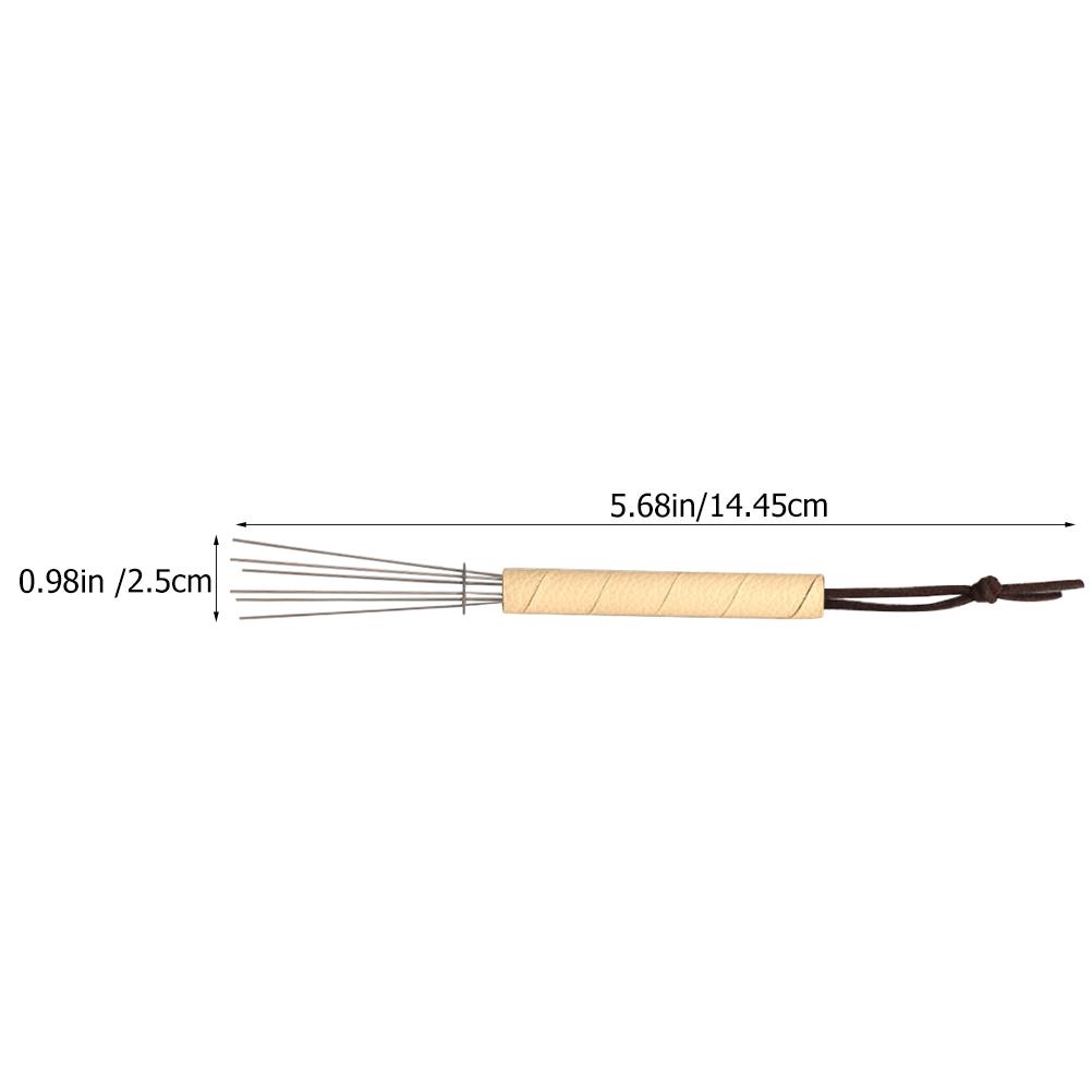 Espresso Distributor Stainless Steel Coffee Powder Stirrer Nonstick Easy Clean Tool Espresso Stirrer Coffee Distributor