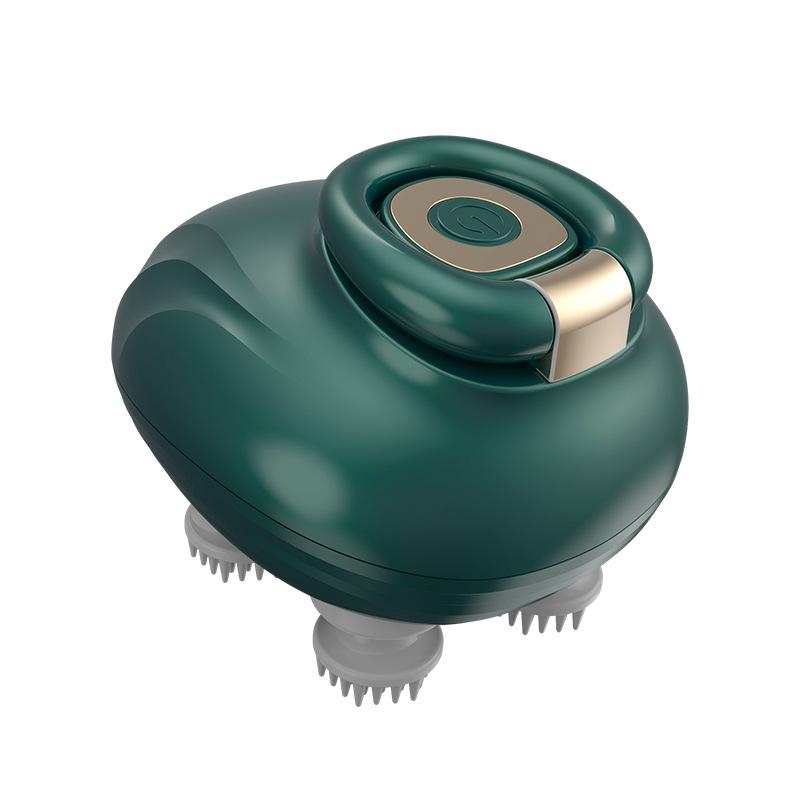 Rechargeable Multi-Functional Mini Octopus Scalp Massager with Kneading Vibration