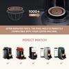 Reusable Silicone Lid for Nespresso Vertuo Pods, Refillable Vertuoline Coffee Pod Cover, Replacement Silicone Cap for Vertuo Capsule