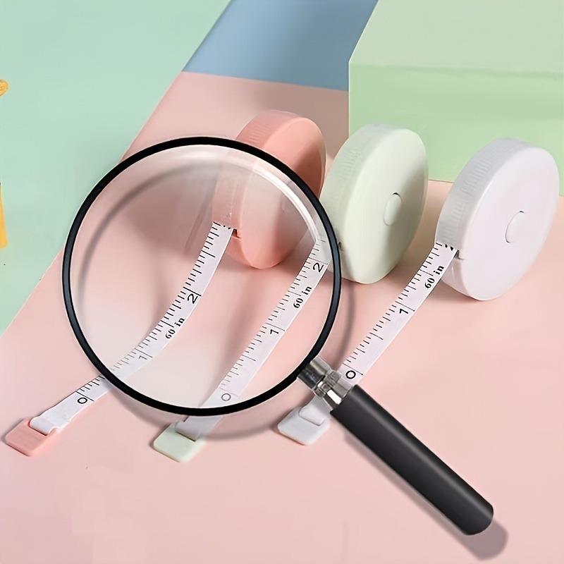 Mini soft tape size expandable double-sided portable measurement size suitable for sewing, tailoring, weaving crafts