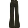 ONLY 2025 Summer Retro Brown High-Waist Flared Jeans