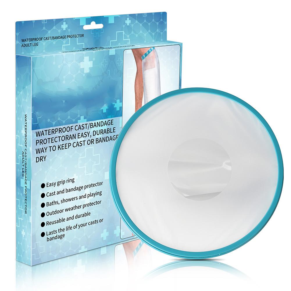 Bath Leg Cover 104cm PP Silicone PVC Water Resistant Shower Leg Cover for Adult