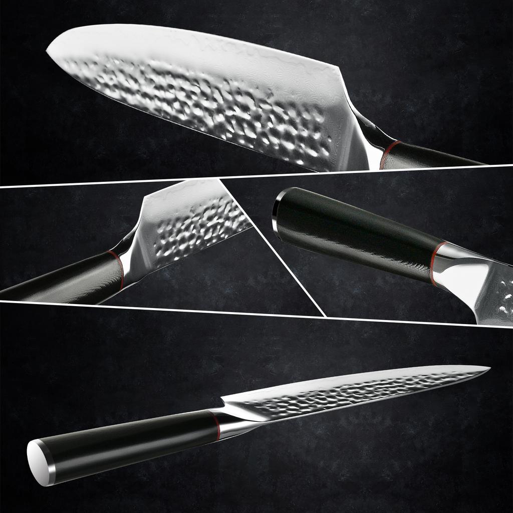 8 Inch Japanese Kitchen Knives VG10 Damascus Chef Knife 67 Layers Stainless Steel Gyuto Knife Sushi Sashimi Slicing