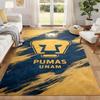 Club universidad nacional pumas Carpet Door Mat for Living Room or Bedroom Protective Mat Under Chair Office Decoration Christmas Gift Birthday Presen