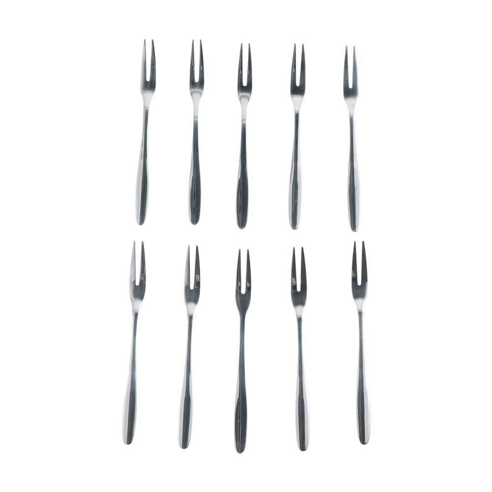 Edelstahl für Dessert, Salat für Restaurant Mini Essgeschirr Obstgabeln Besteck Gabel