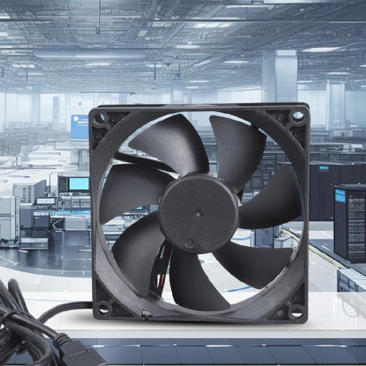 Energy Efficient 90mm USB Cooling Fan 5V Silents Operation for LED Lighting Air Purifier Electronics