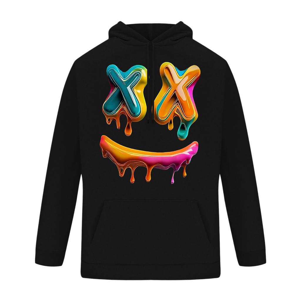 Men's Casual Hoodie Fashion  Sweatshirt With Hood Leisure Tops Teenager Streetwear Fashion Long Sleeve Shirt Warm