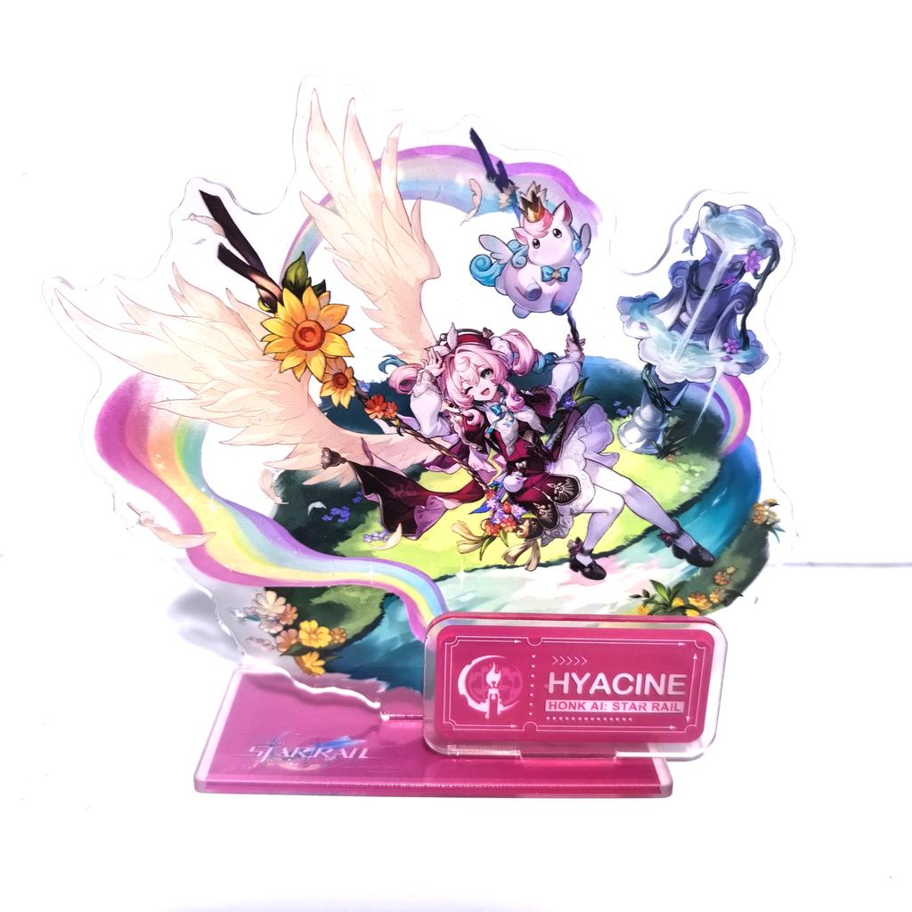Game Figure Honkai: Star Rail Sunday Jiao Qiu Yunli Firefly Jingliu Acrylic Stand Model Plate Cosplay Anime Keychain Fans Gift
