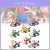 Mario Super 8pcs Kart Pull Back Car Princess Luigi Bowser Figure Children Toys