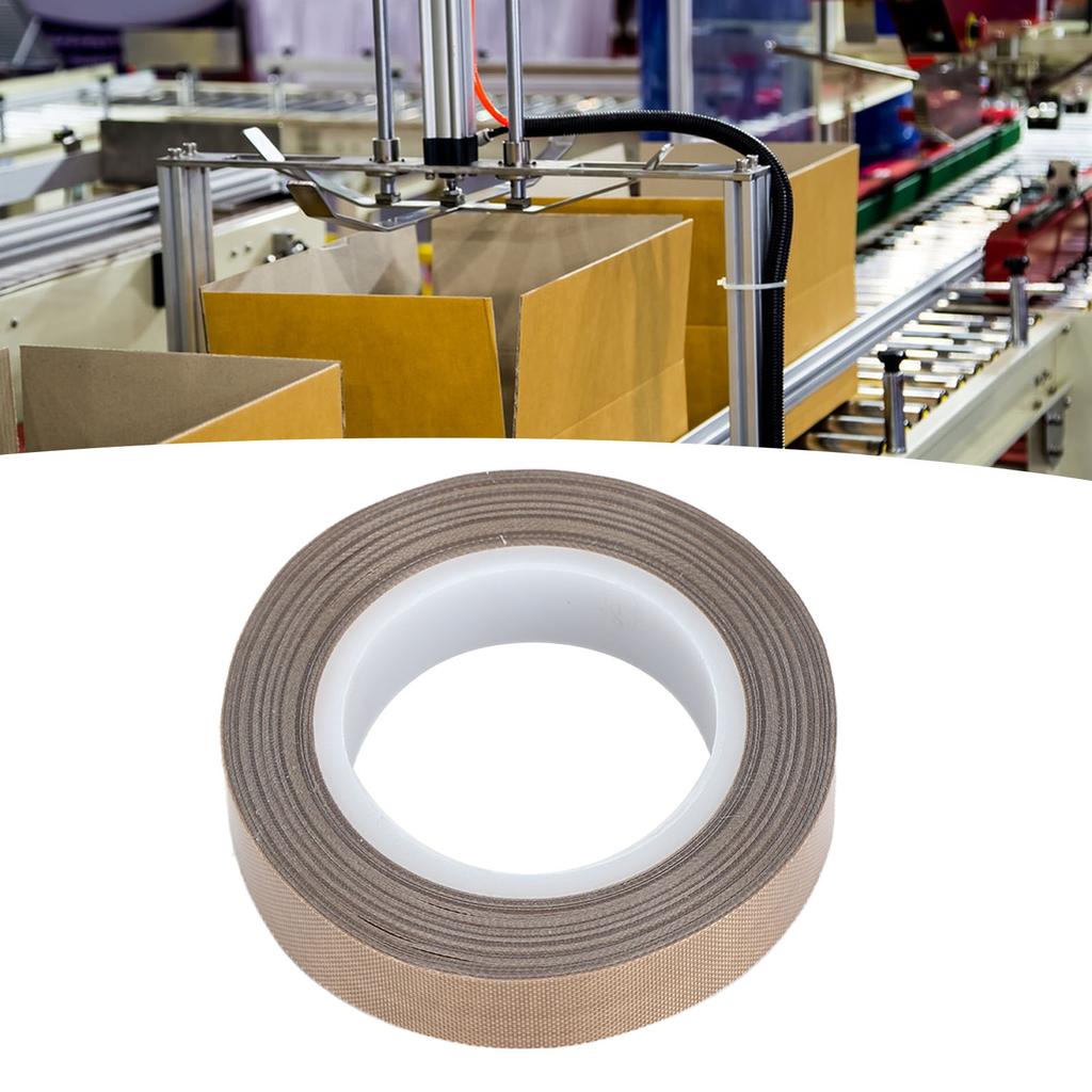 Bandă PTFE din pânză de sticlă Izolație Temperatură înaltă Bandă adezivă PTFE pentru Sigilator cu vacuum Sigilator cu impuls 32,8ft