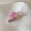 Creative Hairpin Acetic Acid Hair Claw Colorful Floral Design Acetate Shark Clip Large Korean Style Flower Hair Clip Vacation