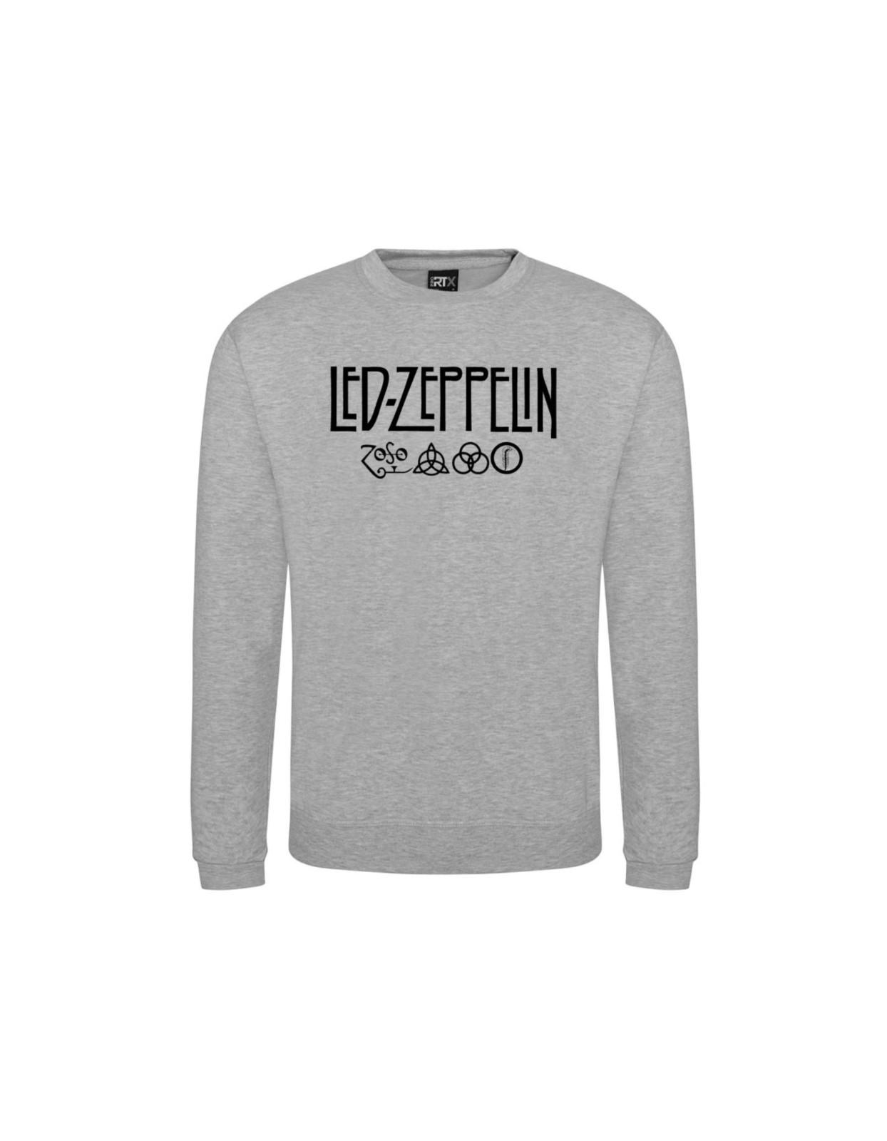 Led Zeppelin Band logo Music Unisex Fit for Men Women Quality Sweatshirts M