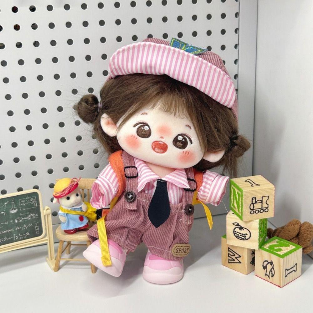 Plush 20cm Dolls Clothing Set Colorful Doll's Accessories Lovely Cosplay Clothes Cotton Doll