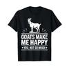 Cute Goat Design For Kids Animal Farmer Lover T Shirt Vintage Fashion Casual Comfortable Breathable Homme Graphic