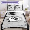 Set Copripiumino con Stampa Swansea City A.F.C. – include 1 copripiumino e 2 federe coordinate Arredo camera da letto Regali di Natale