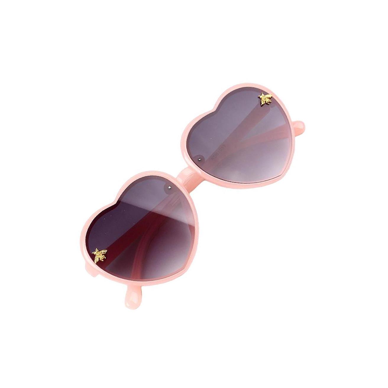 

Heart Shape Kids Sunglasses Eyewear for Children UV400 Protection Gift Party