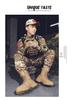 Men's Plus Size High-Top Tactical Combat Boots - Non-Slip Desert Outdoor Footwear