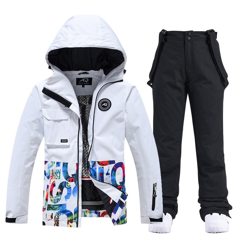 Men's & Women's Winter Ski & Snowboard Suit - Warm, Thickened Jacket and Pants