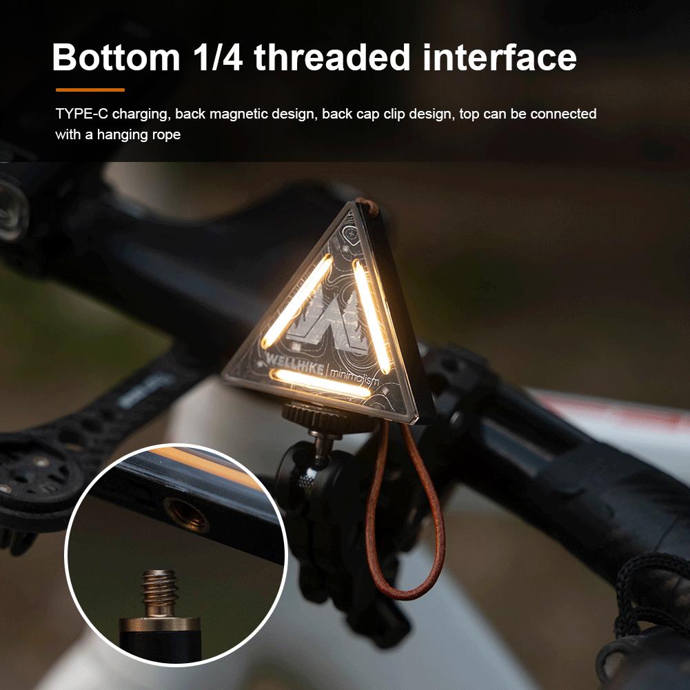 Outdoor Tactics Triangle Light SWS Night Light Badge Warning Decoration Camping Atmosphere Mini Small Pendant Lamp