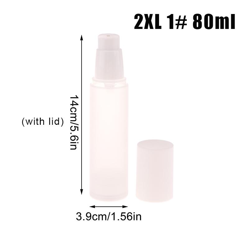 

15 мл-100 мл белые пустые вакуумные безвоздушные пластиковые флаконы для лосьона и крема контейнер для путешествий контейнер для крема насос флакон для духов as the picture