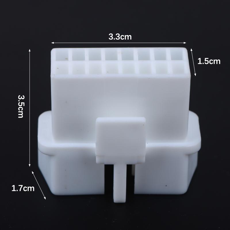 Dj7163-1.8-11/21 16 Pin 179631-1 Car Obd Connector Diagnostic Socket Plug Compatible With Toyota