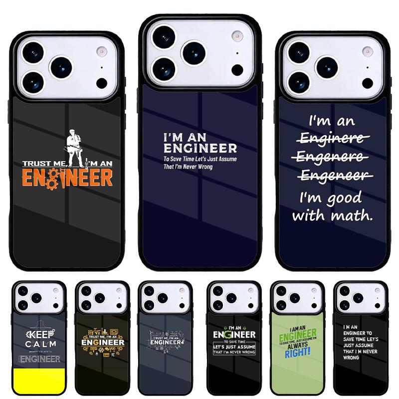 I M An Engineer I M Good At Maths Phone Case for iPhone 17 16 15 14 13 Pro Max Back Cover for 12 11 Pro Coque