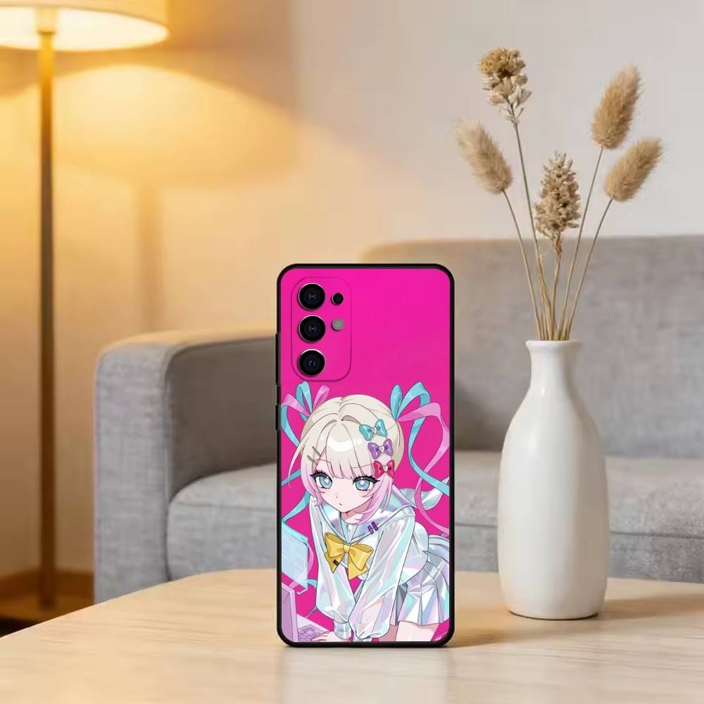 

k-KAngel Phone Case For Samsung S25,S24,S21,S22,S23,S30,Ultra,S20,Plus,Fe,Lite,Note,10,Black Cover Samsung S24