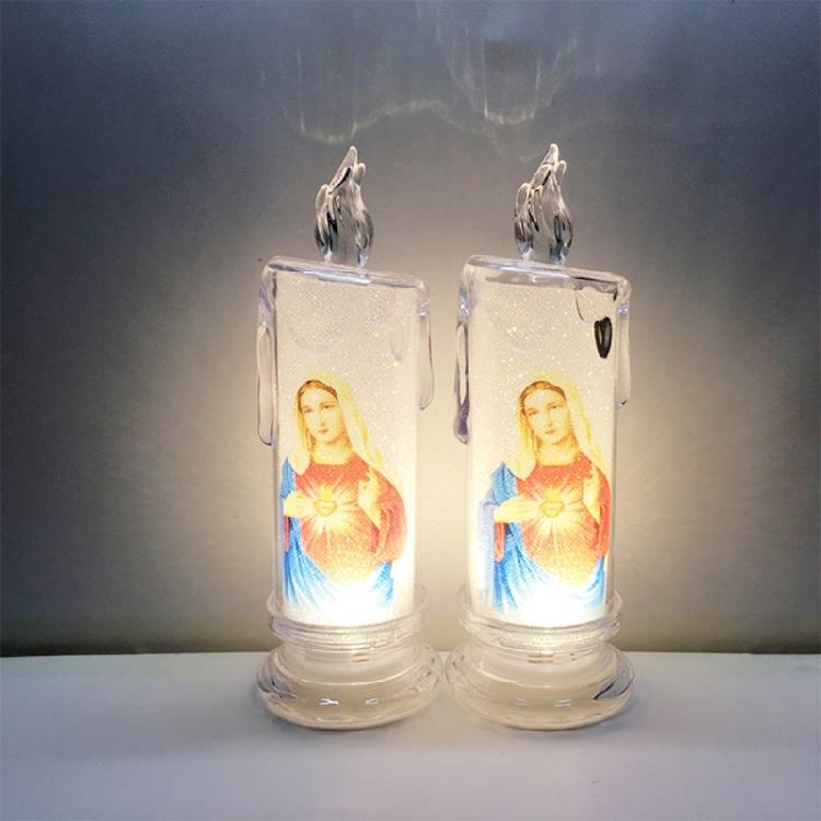 Christian Led Night Holy Family Figurine Safe Led Night Lamp Supplies