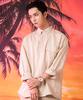 Archivements Linen Flip Pocket Shirt (Beige)