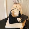 Retro Leopard Print Bag Women's  Spring New Versatile Messenger Bag Fashion One Shoulder Underarm Dumpling Bag