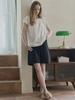 AVANT-G Cotton Span Short Pants - Black