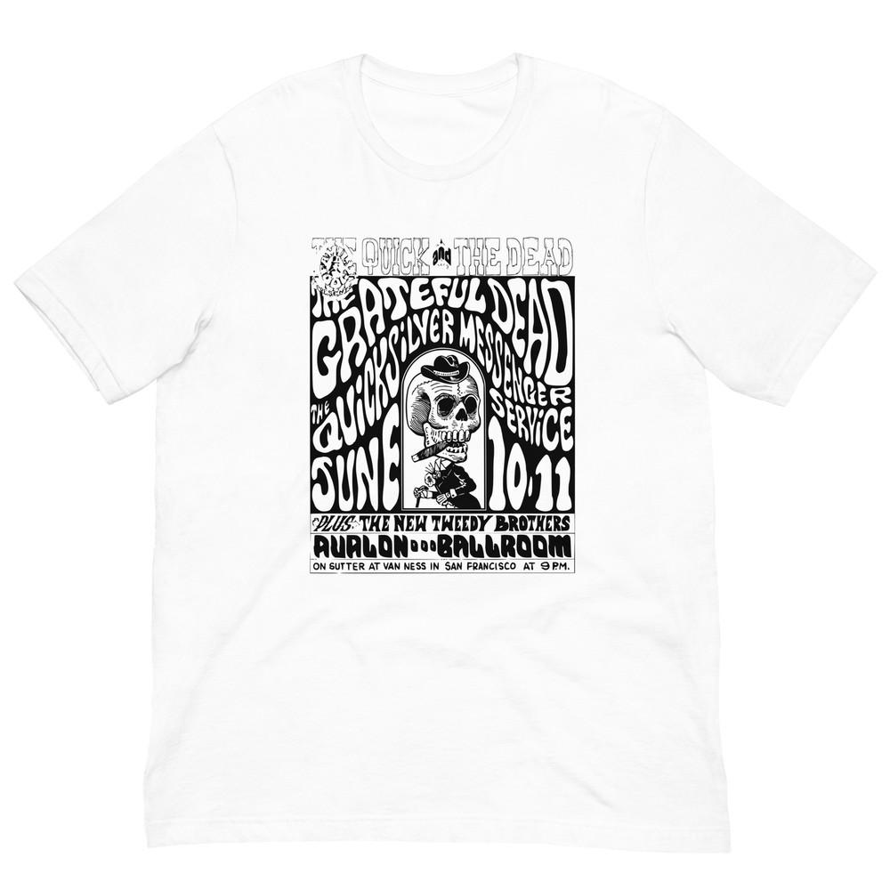 Grateful Dead Vintage Concert Flyer Vintage Soft Style Unisex tshirt Unisex T-Shirt XXL